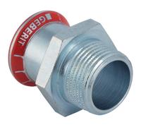 GE Mapress C-Acciaio Transizione Con AG d35-R1 1/2 Zincato