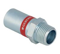 GE Mapress C-Acciaio Transizione Con AG E Inserto D22-R1/2 Zincato