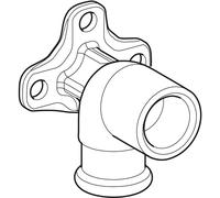 GE Mapress Raccordo Angolare In Rame 90Gr Rg D15-Rp1/2 L:5,2Cm