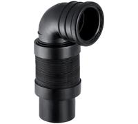 GE PE Curva Di Collegamento 90Gr Per WC A Muro Estensibile D90/90