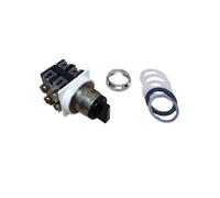 Ge power 180480 077szn22 selettore a leva 3 posizioni fisse 2nc 2na nero