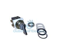 GE POWER 180619 077SLU22 SELETTORE A LEVA CROMATA 3 POSIZIONI FISSE 2NC+2NA