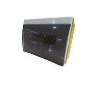 Ge power 619327 aba014ib - centralino incasso porta trasparente 10-14 m ral 9010