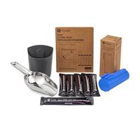 GE Profile Kit di aggiornamento opale per macchina del ghiaccio Nugget, include paletta in acciaio inox + supporto magnetico, filtro anti-incrostazione, kit da 6 polveri anticalcare