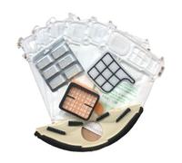 GE.RA kit ricambi per Folletto VK135 VK136 sacchetti, filri, Spazzola e profumi