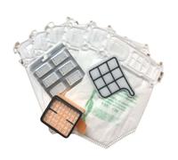 GE.RA kit ricambi per Folletto VK135 VK136 sacchetti profumi filtro hepa griglia