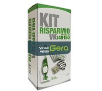 GE.RA. Kit Risparmio Compatibile con Folletto VK140 VK150 Vorwerk - 6 Sacchetti Aspirapolvere 6 Profumatori 1 Griglia Protezione Motore - Ricambi Compatibili VK 140 VK 150