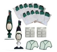 GE.RA SACCHETTI FOLLETTO VK 140 VK 150 12PZ +12 PROFUMI +2 FILTRO MOTORE SACCHI