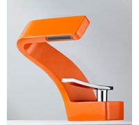 GE Rubinetto monocomando per bagno e cucina in ottone a cascata miscelatore moderno a cascata rubinetto a cascata per lavabo elegante apparecchio di arredamento per la casa