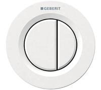 GE Telecomando Tipo 01 Pneumatico Per 2 Quantità Sp., UP-Pulsante Bianco-Alpino