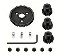 Geada dritta in acciaio 32p 54T con parte di aggiornamento a spicco da 19T 15T da 15T Compatibile con modelli 4x4 4WD 2WD VXL e applicazioni per biciclette 3956