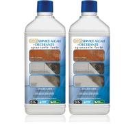 GEAL SERVICE ALCALE. Detergente Sgrassante Decerante Forte. 1 Litro (Confezione da 2)