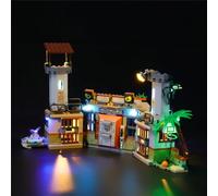 GEAMENT Kit Di Illuminazione Compatibile Con LEGO Newbury Prigione Abbandonata di Newbury - Set di Luci per Hidden Side 70435 (Modello di mattoncini non incluso)