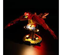 GEAMENT Set di Luci Compatibile Con LEGO Harry Potter Fawkes (Fawkes, Dumbledore’s Phoenix) - Kit Di Illuminazione per 76394 (Modello di mattoncini non incluso)