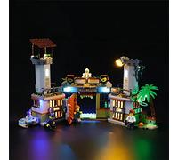 GEAMENT Set di Luci Compatibile Con LEGO Newbury Prigione Abbandonata di Newbury (Abandoned Prison) - Kit Di Illuminazione per Hidden Side 70435 (Modello di mattoncini non incluso)