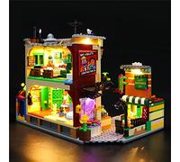 GEAMENT Set di Luci LED Compatibile Con LEGO 123 Sesame Street - Kit Di Illuminazione per Ideas 21324 Modello da Costruire (Modello di mattoncini non incluso)