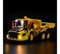 GEAMENT Set di Luci LED Compatibile Con LEGO 6x6 Volvo Articulated Hauler - Kit Di Illuminazione per Technic 42114 (Modello di mattoncini non incluso)