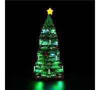 GEAMENT Set di Luci LED Compatibile Con LEGO Albero di Natale (Christmas Tree) - Kit Di Illuminazione per 40573 Modello da Costruire (Modello di mattoncini non incluso)