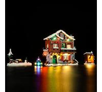GEAMENT Set di Luci LED Compatibile Con LEGO Baita alpina (Alpine Lodge) - Kit Di Illuminazione per Icons 10325 (Modello di mattoncini non incluso)