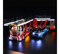 GEAMENT Set di Luci LED Compatibile Con LEGO Bisarca con Auto da Trasportare (Car Transporter) - Kit di Illuminazione per Technic 42098 (Modello di mattoncini Non Incluso)