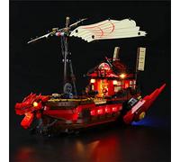 GEAMENT Set di Luci LED Compatibile Con LEGO Bounty del Destino (Destiny's Bounty) - Kit Di Illuminazione per NINJAGO 71705 Modello da Costruire (Modello di mattoncini non incluso)
