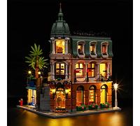 GEAMENT Set di Luci LED Compatibile Con LEGO Boutique Hotel - Kit Di Illuminazione per Creator 10297 Modello da Costruire (Modello di mattoncini non incluso)