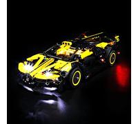 GEAMENT Set di Luci LED Compatibile Con LEGO Bugatti Bolide - Kit Di Illuminazione per Technic 42151 Modello da Costruire (Modello di mattoncini non incluso)