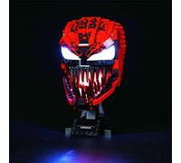 GEAMENT Set di Luci LED Compatibile Con LEGO Carnage - Kit Di Illuminazione per Spider-Man 76199 Modello da Costruire (LEGO set Non Incluso)