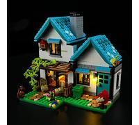 GEAMENT Set di Luci LED Compatibile Con LEGO Casa accogliente(Cozy House) - Kit Di Illuminazione per Creator 3-in-1 31139 Modello da Costruire (Modello di mattoncini non incluso)