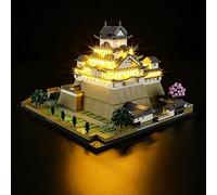 GEAMENT Set di Luci LED Compatibile Con LEGO Castello di Himeji (Himeji Castle) - Kit di Illuminazione per Architecture 21060 (Modello di mattoncini non incluso)