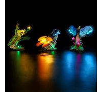GEAMENT Set di Luci LED Compatibile Con LEGO Collezione di Insetti (The Insect Collection) - Kit di Illuminazione per Ideas 21342 (Modello di mattoncini non incluso)