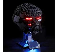 GEAMENT Set di Luci LED Compatibile Con LEGO Dark Trooper - Kit Di Illuminazione per Star Wars 75343 Modello da Costruire (Modello di mattoncini non incluso)