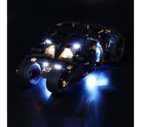GEAMENT Set di Luci LED Compatibile Con LEGO DC Batman Batmobile Tumbler - Kit Di Illuminazione per DC 76240 Modello da Costruire (Modello di mattoncini non incluso)
