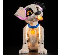 GEAMENT Set di Luci LED Compatibile Con LEGO Disney Cucciolo de La carica dei cento e uno (101 Dalmatians Puppy) 43269 (Modello di mattoncini non incluso)
