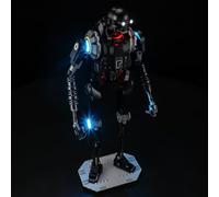 GEAMENT Set di Luci LED Compatibile Con LEGO Droide di sicurezza K-2SO | Compatibile Con Star Wars 75434 (Modello di mattoncini non incluso)