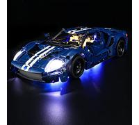 GEAMENT Set di Luci LED Compatibile Con LEGO Ford GT 2022 - Kit Di Illuminazione per Technic 42154 Modello da Costruire (Modello di mattoncini non incluso)