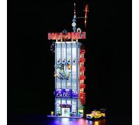GEAMENT Set di Luci LED Compatibile Con LEGO Gioco Daily Bugle - Kit Di Illuminazione per 76178 Modello da Costruire (Modello di mattoncini non incluso)