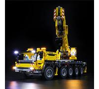 GEAMENT Set di Luci LED Compatibile Con LEGO Gru Mobile MK II(Mobile Crane MK II) - Kit Di Illuminazione per Technic 42009 (Modello di mattoncini non incluso)