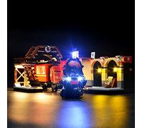 GEAMENT Set di Luci LED Compatibile Con LEGO Harry Potter Hogwarts Express - Kit Di Illuminazione per Harry Potter 75955 Modello da Costruire (LEGO set Non Incluso)