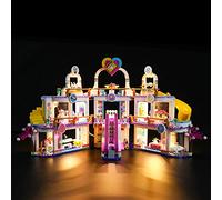 GEAMENT Set di Luci LED Compatibile Con LEGO Heartlake City Shopping Mall - Kit Di Illuminazione per Friends 41450 Modello da Costruire (Modello di mattoncini non incluso)