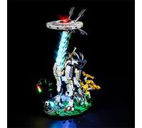GEAMENT Set di Luci LED Compatibile Con LEGO Horizon Forbidden West: Collolungo (Tallneck) - Kit Di Illuminazione per 76989 Modello da Costruire (Modello di mattoncini non incluso)