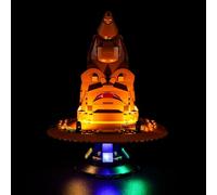 GEAMENT Set di Luci LED Compatibile Con LEGO Il Cappello Parlante (Talking Sorting Hat) - Kit Di Illuminazione per 76429 (Modello di mattoncini non incluso)