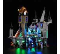 GEAMENT Set di Luci LED Compatibile Con LEGO Il Castello Misterioso (Mystery Castle) - Kit Di Illuminazione per Hidden Side 70437 (Modello di mattoncini non incluso)