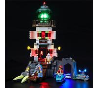 GEAMENT Set di Luci LED Compatibile Con LEGO Il Faro delle Tenebre (The Lighthouse of Darkness) - Kit Di Illuminazione per Hidden Side 70431 (Modello di mattoncini non incluso)