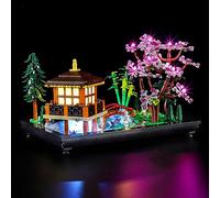 GEAMENT Set di Luci LED Compatibile Con LEGO Il Giardino Tranquillo (Tranquil Garden) - Kit Di Illuminazione per Icons 10315 (Modello di mattoncini non incluso)