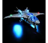 GEAMENT Set di Luci LED Compatibile Con LEGO Il Quinjet degli Avengers (The Avengers Quinjet) - Kit Di Illuminazione per 76248 Modello da Costruire (Modello di mattoncini non incluso)