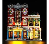 GEAMENT Set di Luci LED Compatibile Con LEGO Jazz Club - Kit Di Illuminazione per Icons 10312 Modello da Costruire (Modello di mattoncini non incluso)
