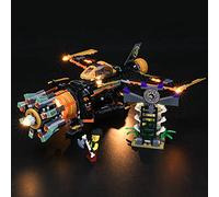 GEAMENT Set di Luci LED Compatibile Con LEGO Legacy Boulder Blaster - Kit Di Illuminazione per NINJAGO 71736 Modello da Costruire (Modello di mattoncini non incluso)