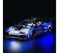 GEAMENT Set di Luci LED Compatibile Con LEGO McLaren Senna GTR - Kit di Illuminazione per Technic 42123 Modello da Costruire (Modello di mattoncini Non Incluso)