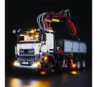 GEAMENT Set di Luci LED Compatibile Con LEGO Mercedes-Benz Arocs 3245 - Kit Di Illuminazione per Technic 42043 Modello da Costruire (Modello di mattoncini non incluso)